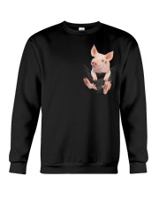 Pig In Pocket Crewneck Sweatshirt thumbnail