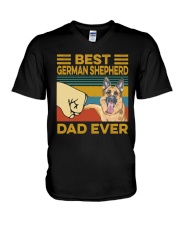 Best Gsd Dad Vintage V-Neck T-Shirt tile