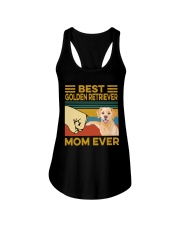 Best Golden Retriever Mom Vintage Ladies Flowy Tank tile