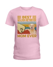 Best Golden Retriever Mom Vintage Ladies T-Shirt tile