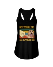 Best Doodle Dad Vintage Ladies Flowy Tank tile