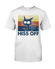 Cat Hiss Off Classic T-Shirt front