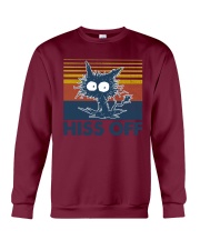 Cat Hiss Off Crewneck Sweatshirt tile