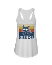 Cat Hiss Off Ladies Flowy Tank tile