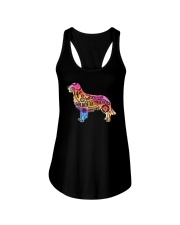 Life is better with Golden Retriever around Ladies Flowy Tank thumbnail