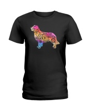Life is better with Golden Retriever around Ladies T-Shirt thumbnail