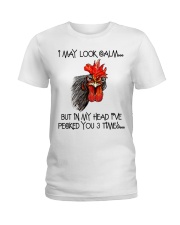 I May Look Calm Ladies T-Shirt tile