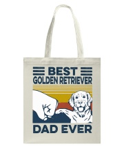Best Golden Retriever Dad Tote Bag tile