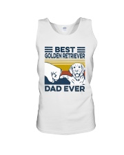 Best Golden Retriever Dad Unisex Tank tile
