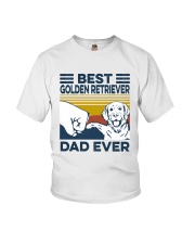 Best Golden Retriever Dad Youth T-Shirt tile