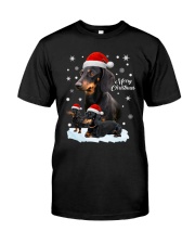 Dachshund Christmas Classic T-Shirt thumbnail