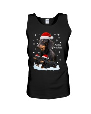 Dachshund Christmas Unisex Tank thumbnail