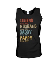 Father Legend Husband Daddy Pappy Unisex Tank tile