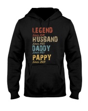 Father Legend Husband Daddy Pappy Hooded Sweatshirt tile
