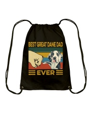 Best Great Dane Dad Vintage Drawstring Bag tile