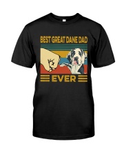 Best Great Dane Dad Vintage Classic T-Shirt front