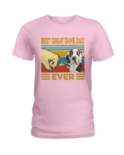 Best Great Dane Dad Vintage Ladies T-Shirt tile