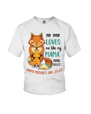 1st Mother's Day No One Loves Me Like My Mama Fox Youth T-Shirt tile