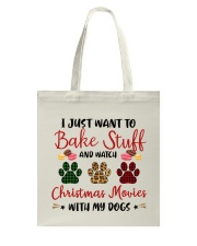 I JUST WANT TO BAKE STUFF Tote Bag tile