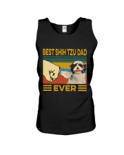 Best Shih Tzu Dad Vintage Unisex Tank tile