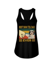 Best Shih Tzu Dad Vintage Ladies Flowy Tank tile