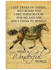 Horse I See Trees Of Green 11x17 Poster front