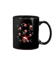 Dachshund head christmas Mug thumbnail