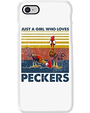 Chicken Just A Girl Phone Case tile