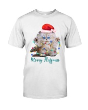 CAT MERRY FLUFFYMAS LOVELY SURPRISE CAT Classic T-Shirt front