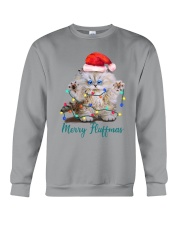 CAT MERRY FLUFFYMAS LOVELY SURPRISE CAT Crewneck Sweatshirt tile