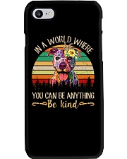Pitbull In A World Phone Case thumbnail