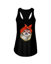 Sloth Beauty Ladies Flowy Tank thumbnail