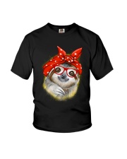 Sloth Beauty Youth T-Shirt thumbnail