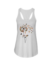 Chicken Dandelion Ladies Flowy Tank tile