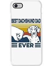 Best Dachshund Dad Phone Case tile