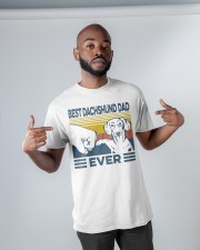 Best Dachshund Dad Classic T-Shirt apparel-classic-tshirt-lifestyle-front-32