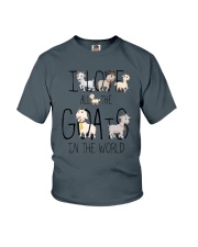 I love all the goats Youth T-Shirt thumbnail