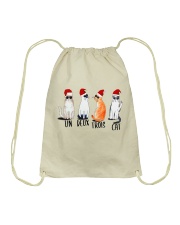 UN DEUS TROIS Drawstring Bag tile