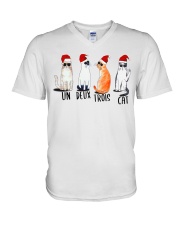 UN DEUS TROIS V-Neck T-Shirt tile