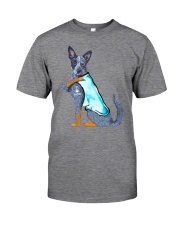 Australian Cattle Dog I Love Mom Classic T-Shirt front