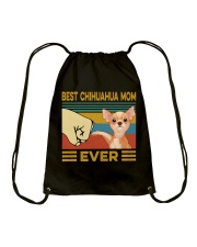 Best Chihuahua Mom Vintage Drawstring Bag tile