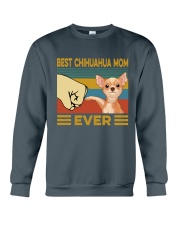 Best Chihuahua Mom Vintage Crewneck Sweatshirt tile