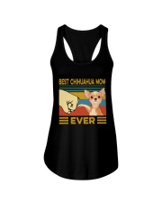 Best Chihuahua Mom Vintage Ladies Flowy Tank tile