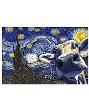 Cow Van Gogh Poster 17x11 Poster front