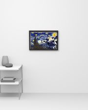 Cow Van Gogh Poster 17x11 Poster poster-landscape-17x11-lifestyle-04