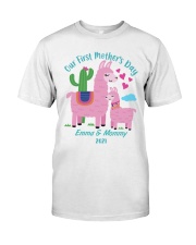 Mother Our First Mother's Day 2021 Llama Classic T-Shirt tile
