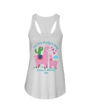 Mother Our First Mother's Day 2021 Llama Ladies Flowy Tank tile