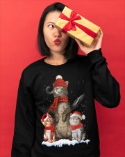 CAT XMAS Crewneck Sweatshirt apparel-crewneck-sweatshirt-lifestyle-front-17
