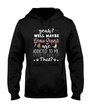 German Shepherds Are Addicted To Me Hooded Sweatshirt thumbnail