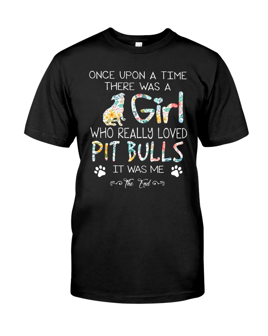 Pitbull Girl Classic T-Shirt